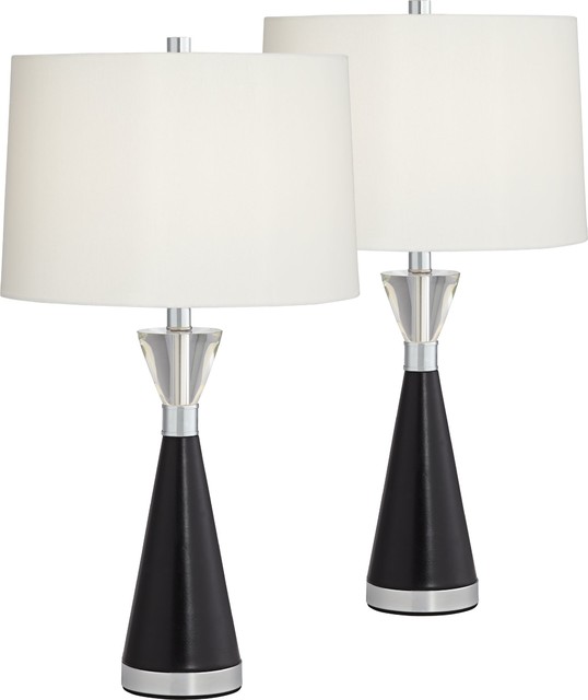 black table lamp sets