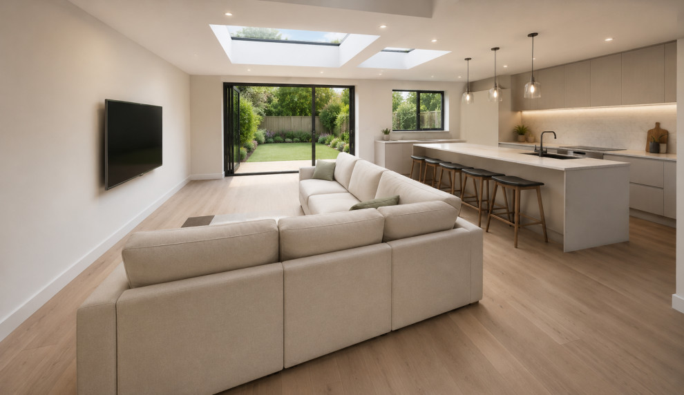 Double Storey Front/Side and Rear Extension and Porch Extension - Buckhurst Hill