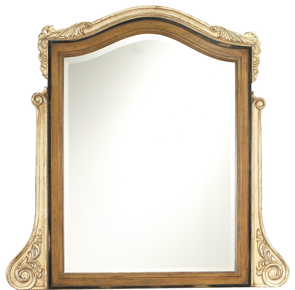 French Heritage Lilles Over Dresser Mirror