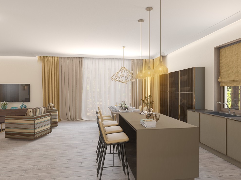 Дом в коттеджном поселке Club 2071, площадь 460 кв.м.