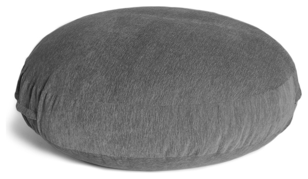Jaxx Cocoon Bean Bag Chair With Chenille Cover, Grey