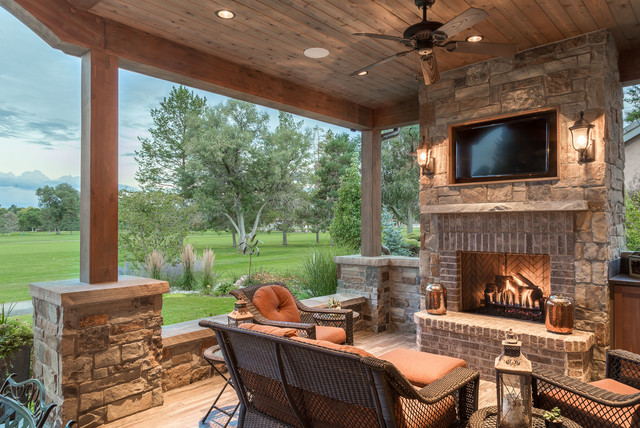 Golf Course Living montagne-terrasse-et-patio