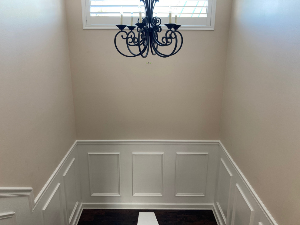 Custom Wainscoting Install