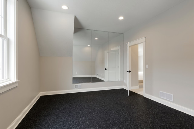 Transitional New Home Construction klassisch-schlafzimmer
