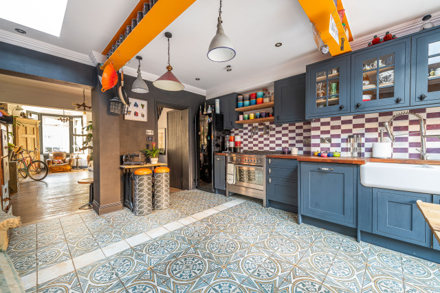Industrial Eclectic Kitchen Extension eclectic-kitchen