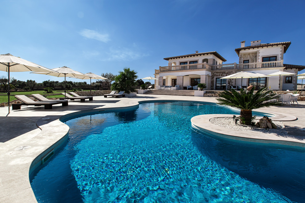 Pool in Palma de Mallorca.