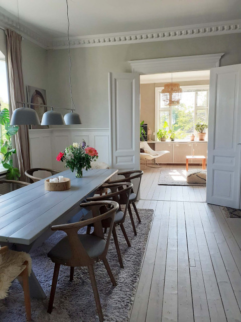Villalejlighed nordico-comedor