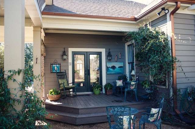 Private Deck eclectic-terrace