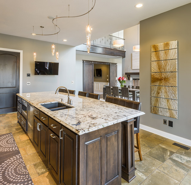 Arctic Cream Kitchen contemporary-kitchen