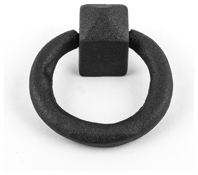 Cast Iron Ring Cabinet And Drawer Pull 1 7 8 Inch Rustic