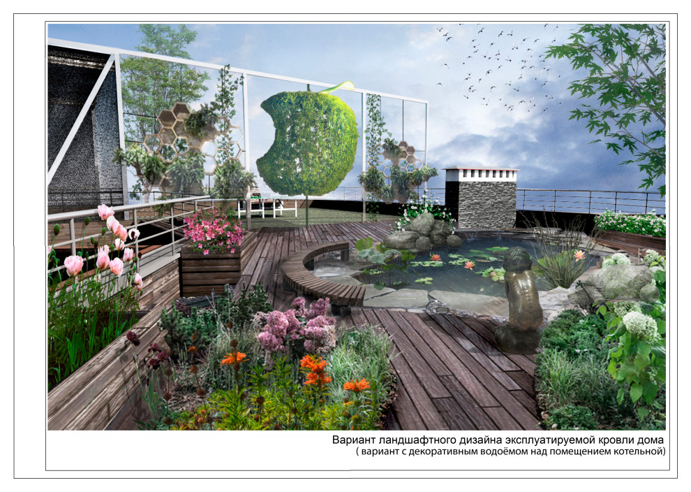 Жилой дом с эксплуатируемой кровлей в посёлке Велегож Парк Престиж