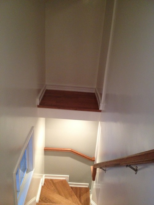 Need ideas for space above the stairs...