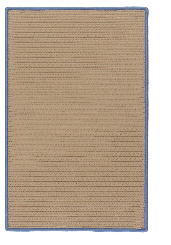 Colonial Mills Seville Braided Rug, 8X11 Contemporary Outdoor Rugs