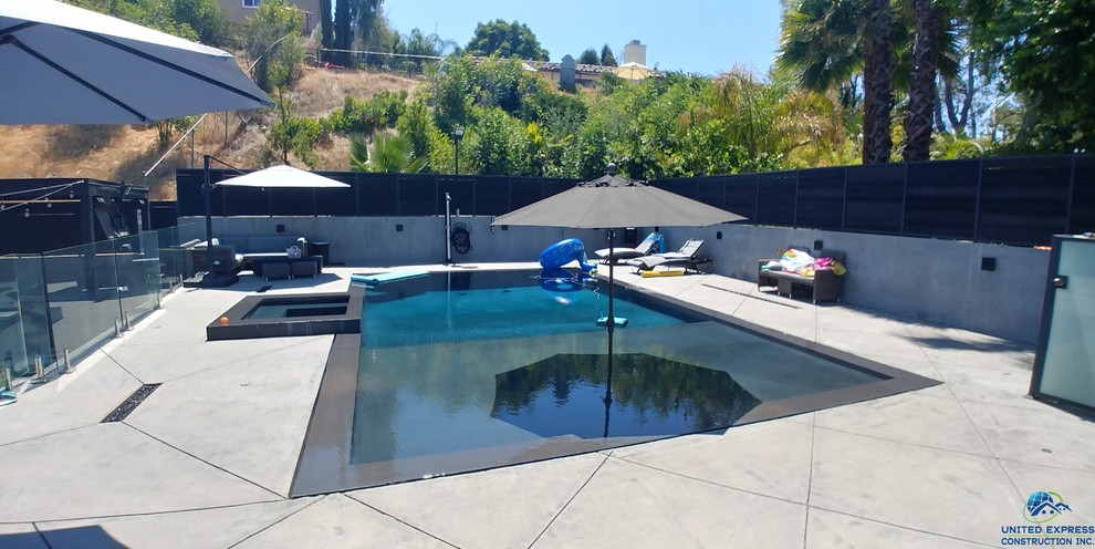 New Swimming Pool In Woodland Hills