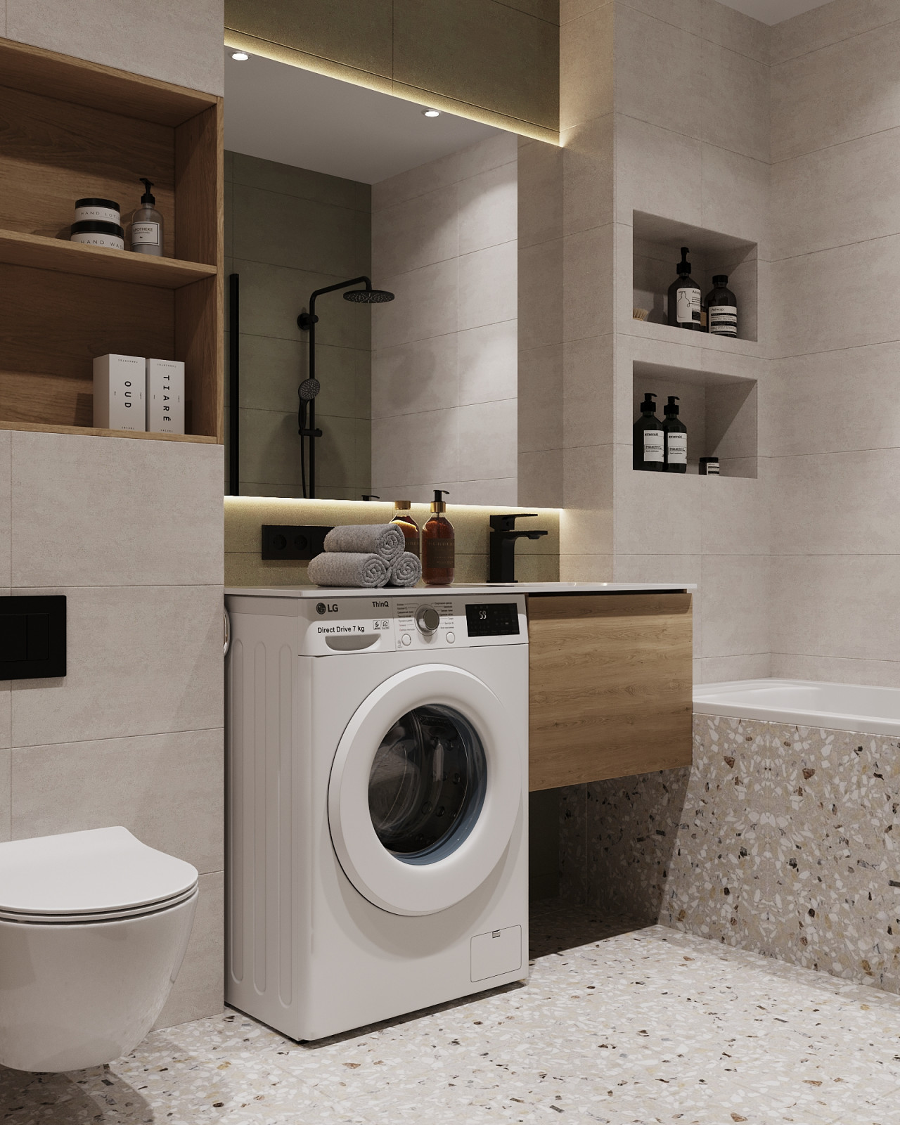 Дизайн ванной комнаты