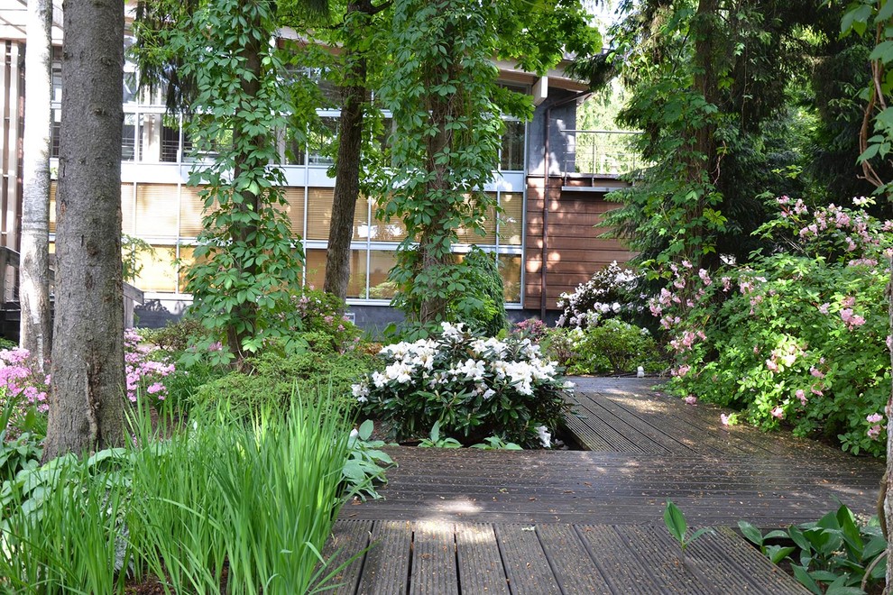 Сад с японским характером в КП Ландшафт