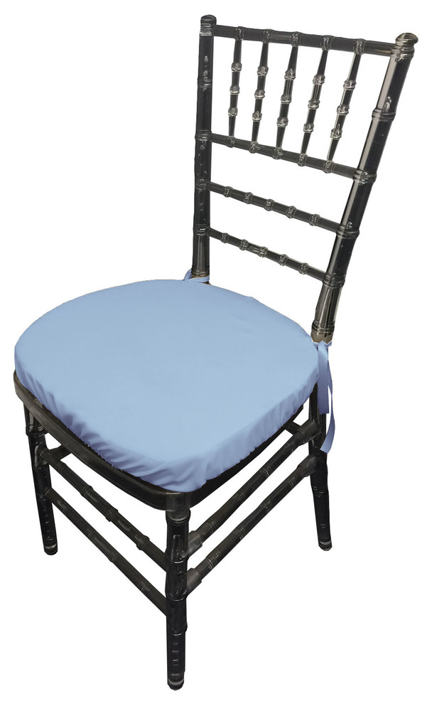 LA Linen Chiavari Chair Cushion Cover, Set of 4 Traditional