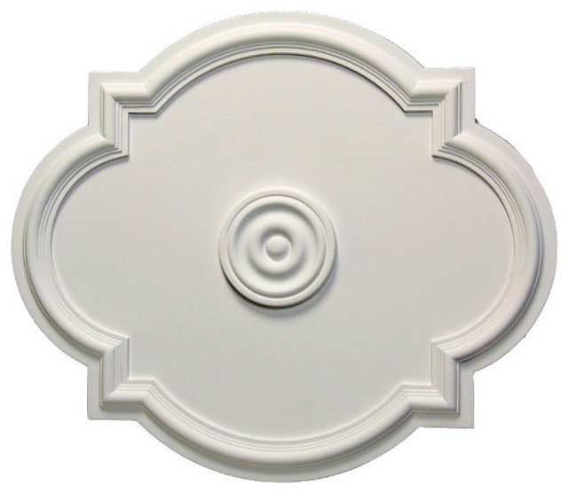 Md 7073 Ceiling Medallion Piece White