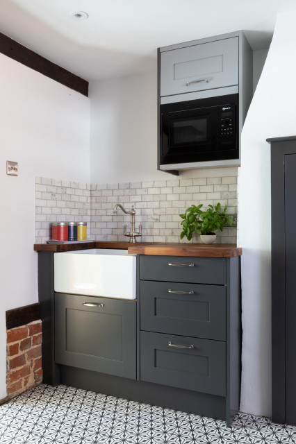 Classic Dark Grey and Light Grey kitchen kitchen