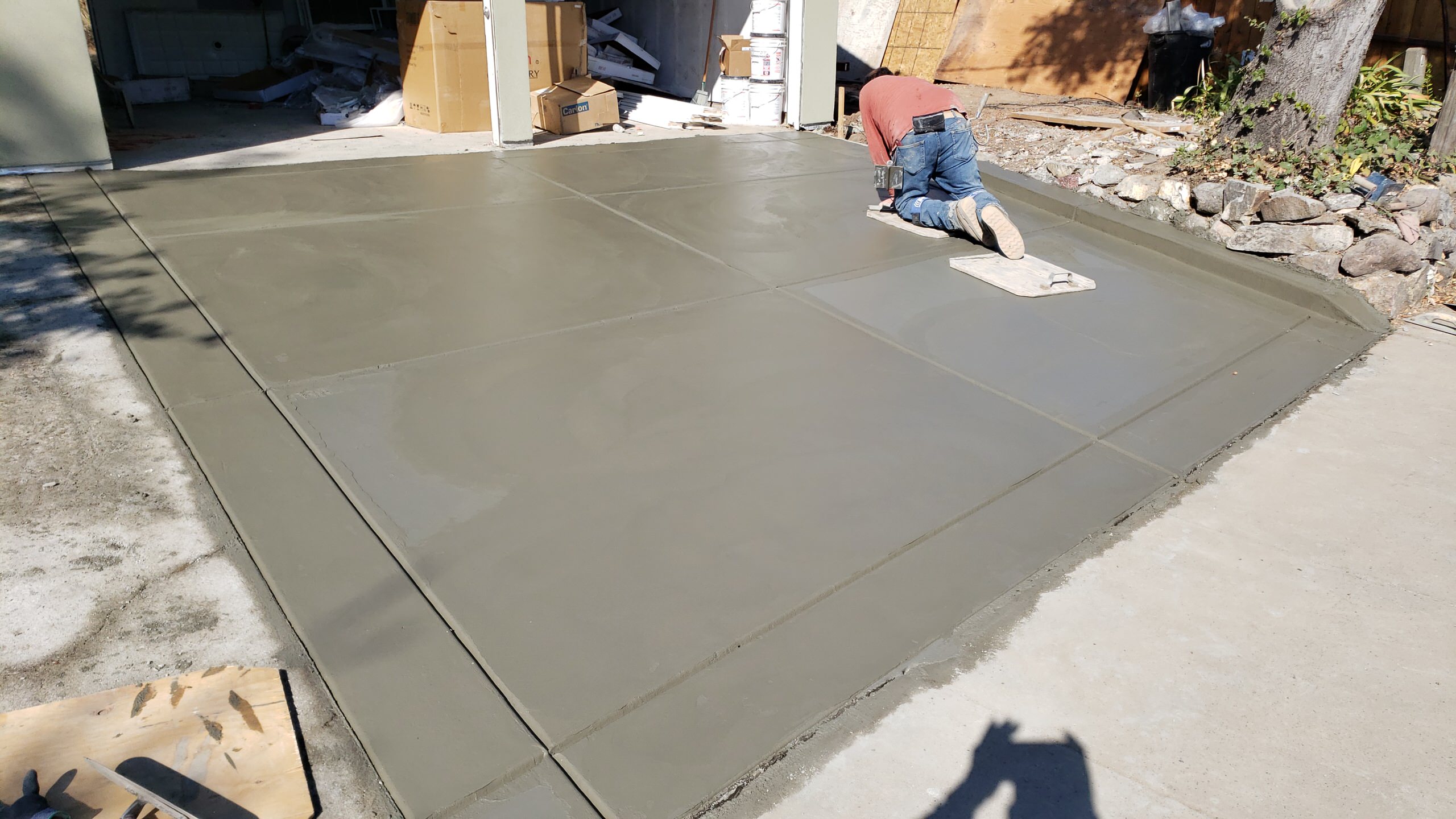 Concrete Driveway Installation