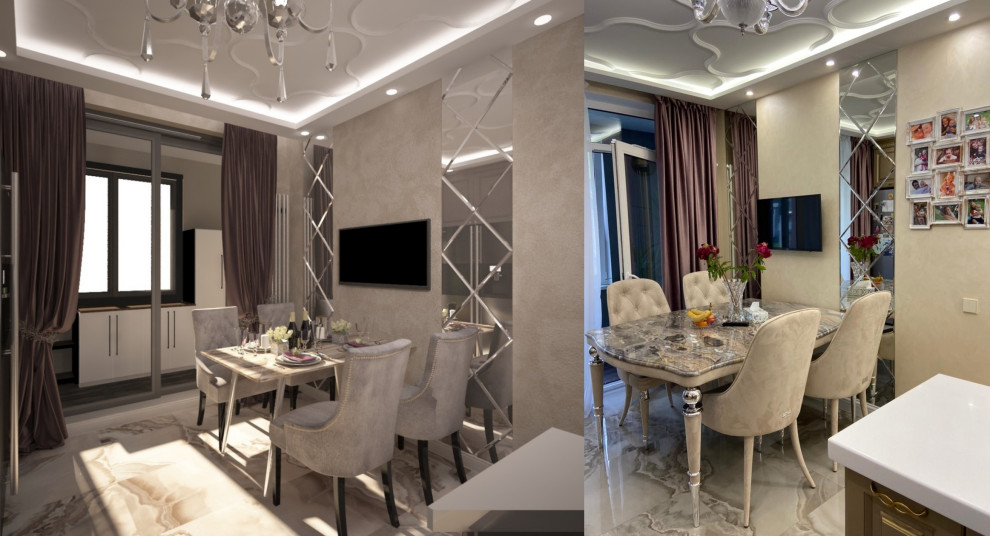 Гостинная - кухня