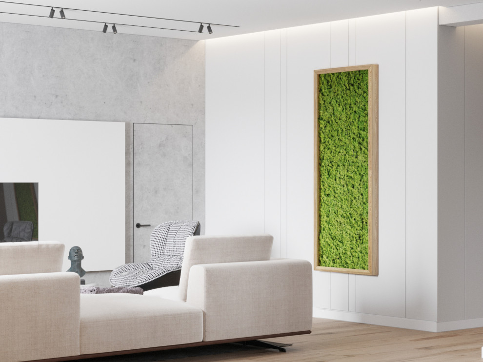 Гостиная, совмещенная с кухней