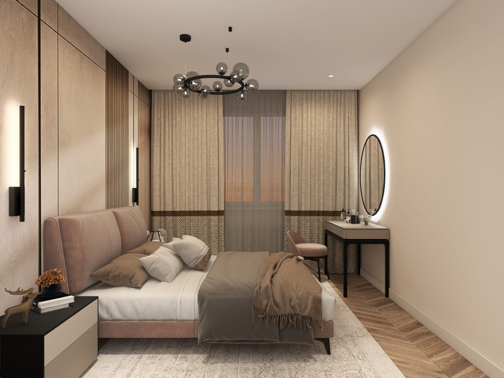 Проект спальни в современном стиле