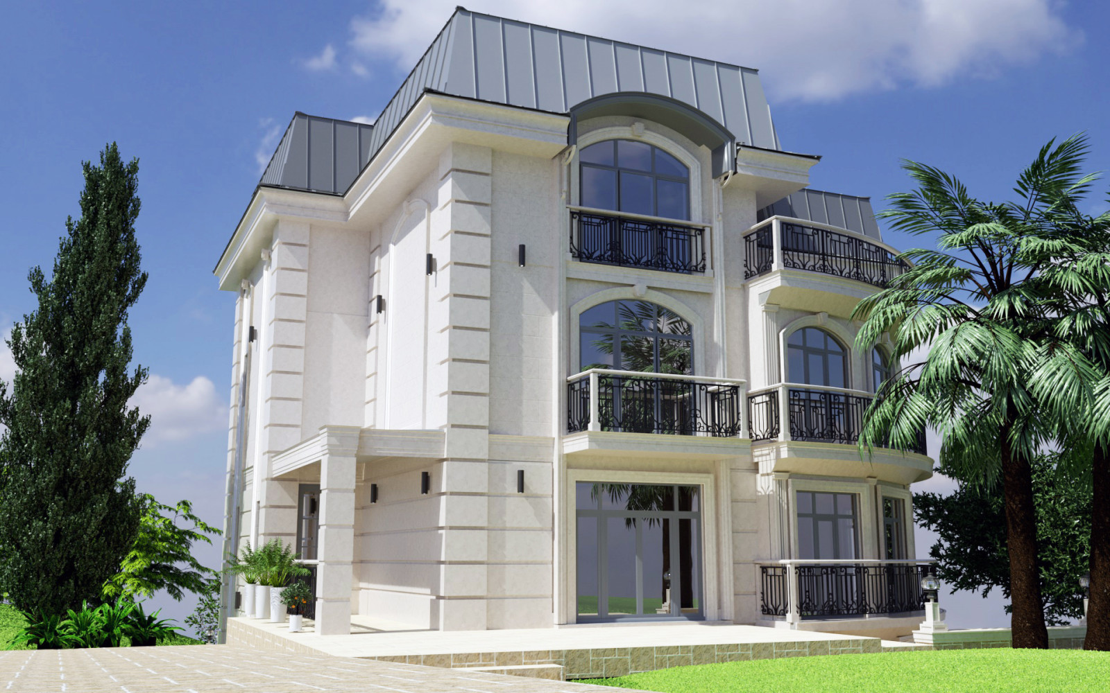 Перестройка дома из 90х