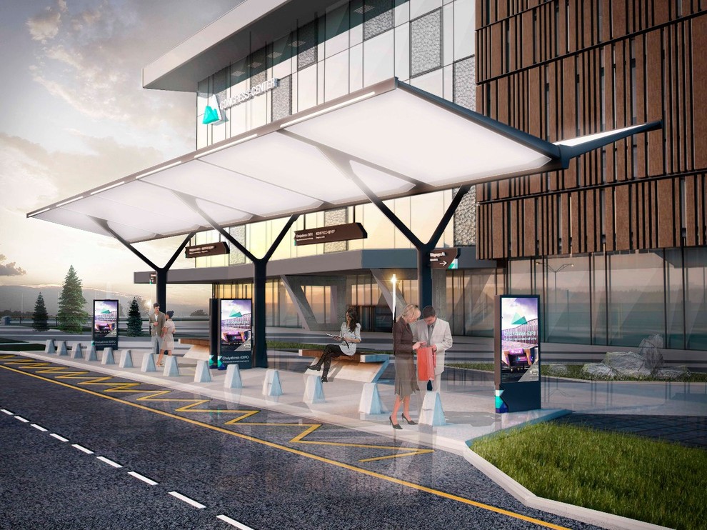 Дизайн-концепция архитектурной среды конгрессно-выставочного комплекса