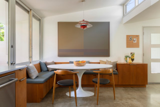 75 Most Popular 75 Beautiful Midcentury Dining Room with Banquette Seating Ideas and Designs Design Ideas for November 2024 Houzz IE