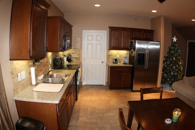 Interior Garage Conversion kitchen/Dining - Traditional - Kitchen - San