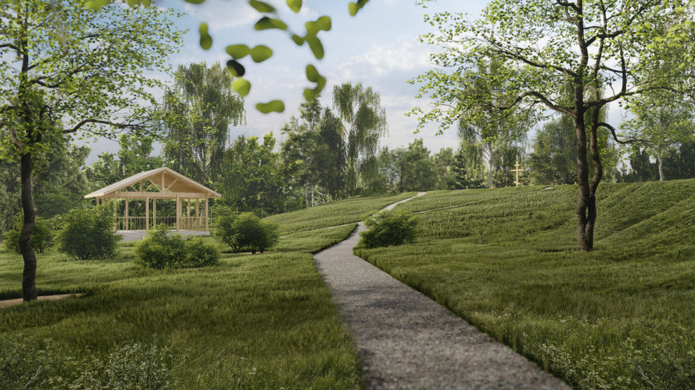 Храм Успения Пресвятой Богородицы и объекты внешней инфраструктуры Мужского мона