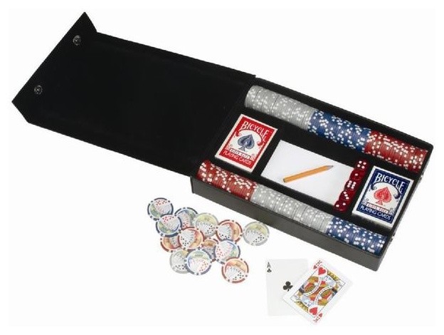 Leather Professional Poker Sets