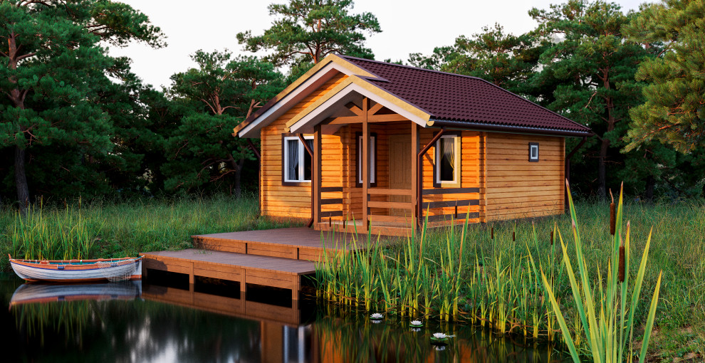 Экстерьеры+ заставка-реклама на сайт компании строительство домов