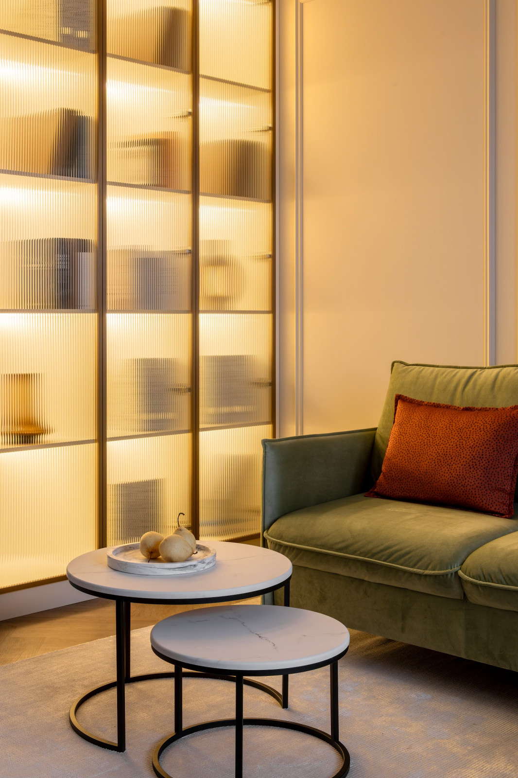 Реализованный проект квартиры "Фисташка"