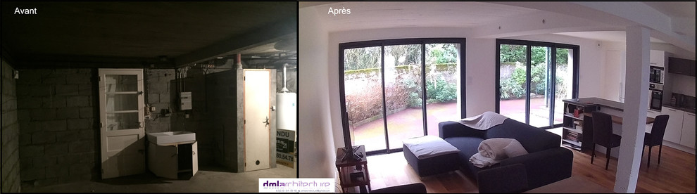 Réaménagement d'une maison type  nantaise