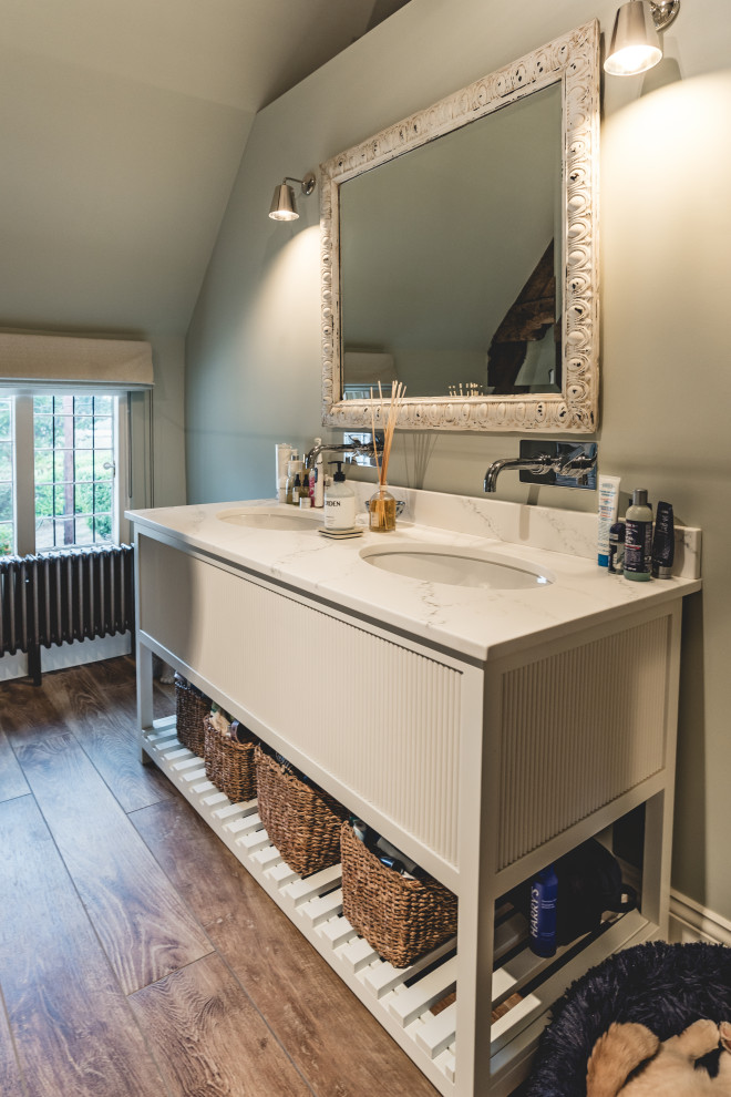Country Cottage kitchen, bookcases, vanity unit and wardrobes