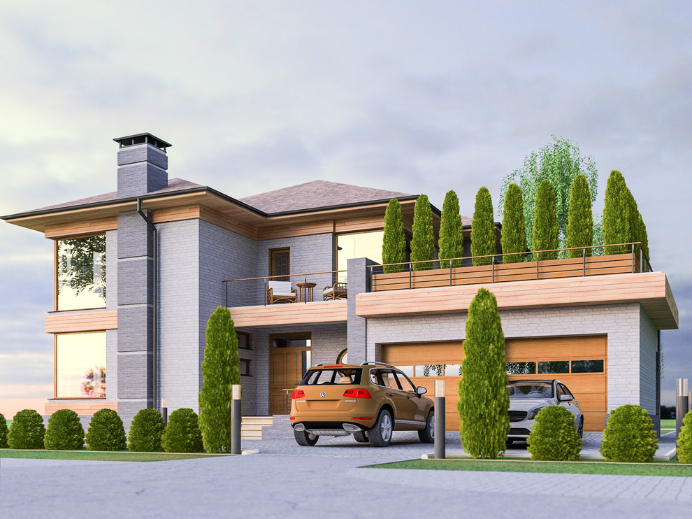 Хайтек- хаус  в   КП "Барвиха Хиллс"