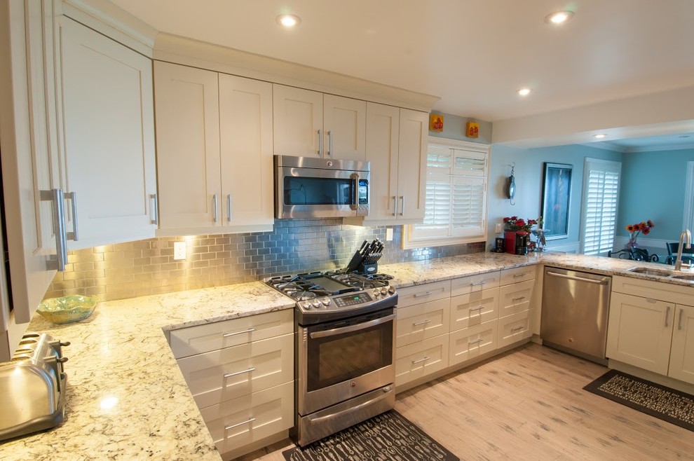 Kitchen - transitional kitchen idea in Toronto