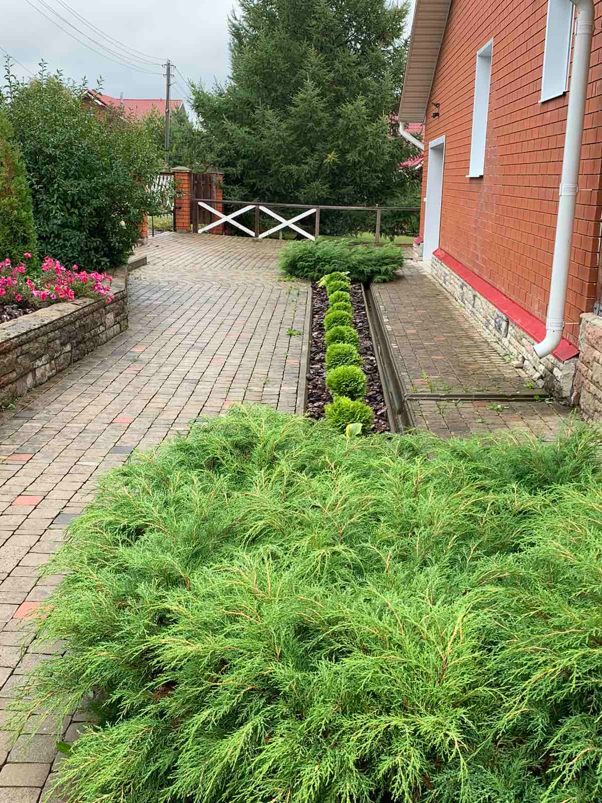 ландшафтный дизайн частного дома