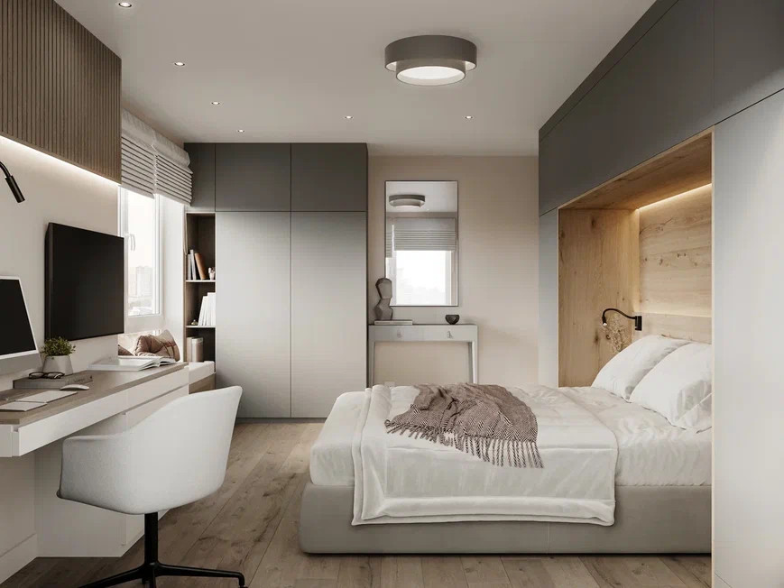 Красивая квартира 88 м² в современном стиле