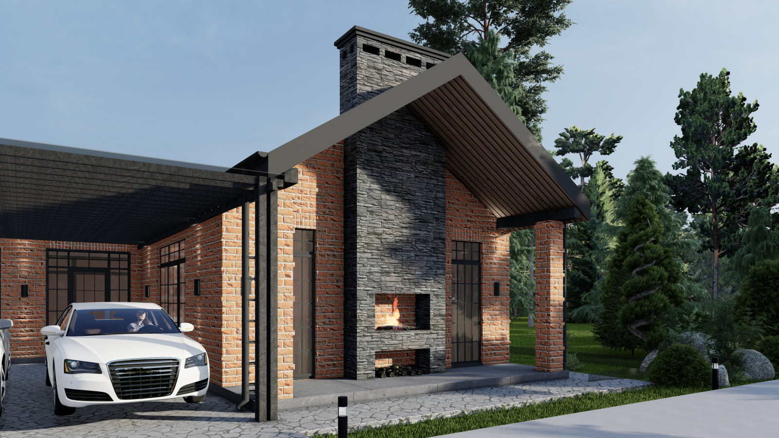 Дом в английском стиле