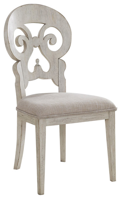 Liberty Farmhouse Reimagined Splat Back Side Chair Antique White Liberty Farmhouse Reimagined Splat Back Side Chair Antique White Set Of 2 Dining Chairs By Quality Furniture S