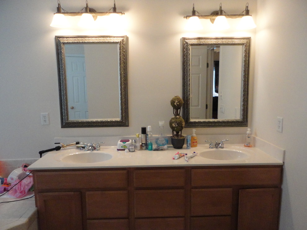 Updated Master Bath on a budget