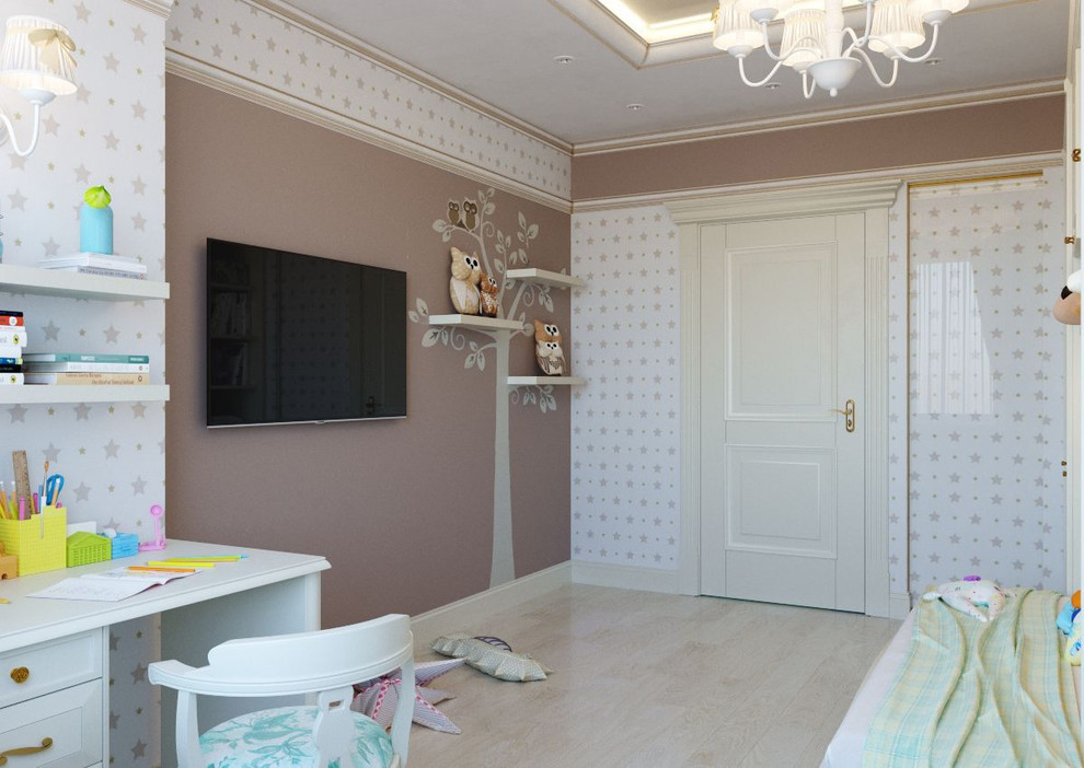 детская комната в утонченном стиле "Ар-деко"