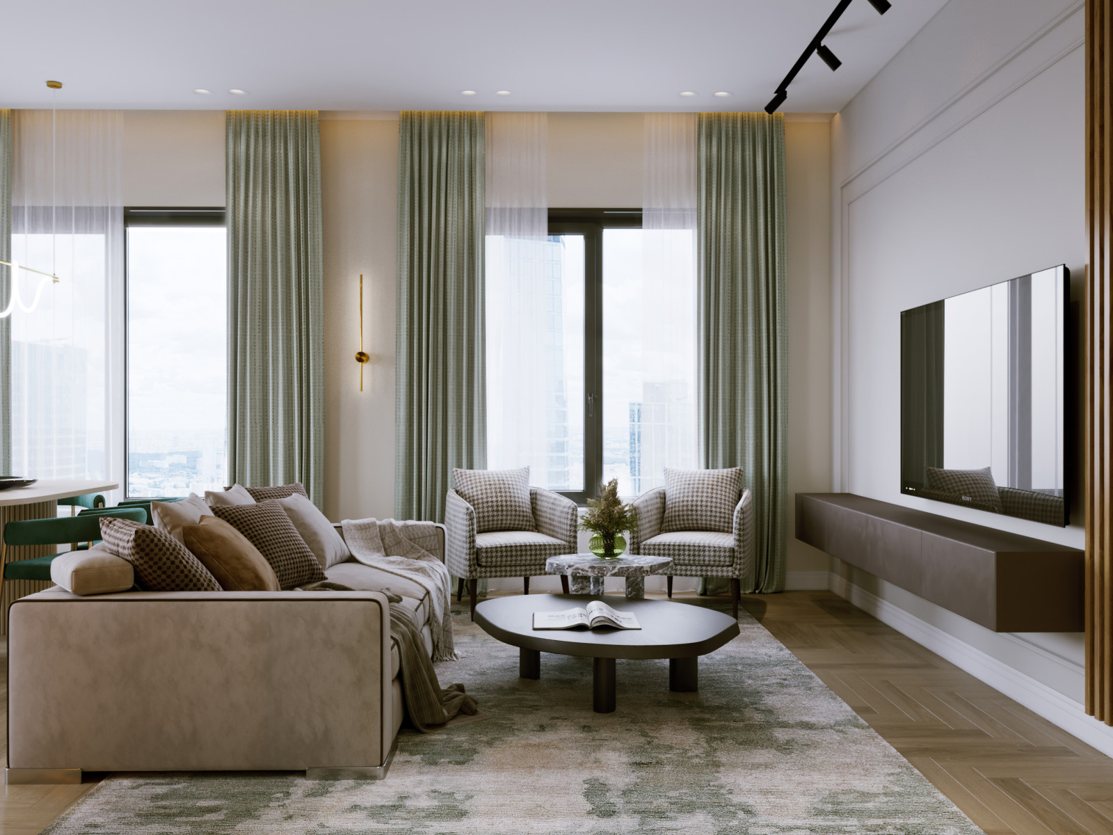 Квартира 77 кв.м ЖК Shome