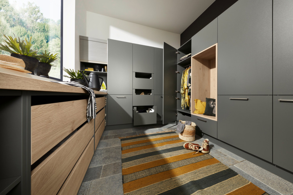 HWR Manhattan Uni Quarzgrau