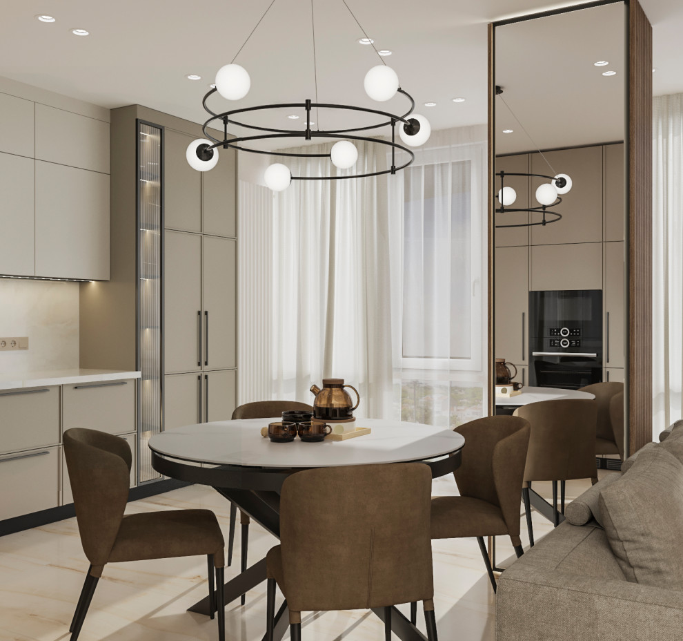 ЖК 7 Небо. Трехкомнатная квартира с панорамным видом