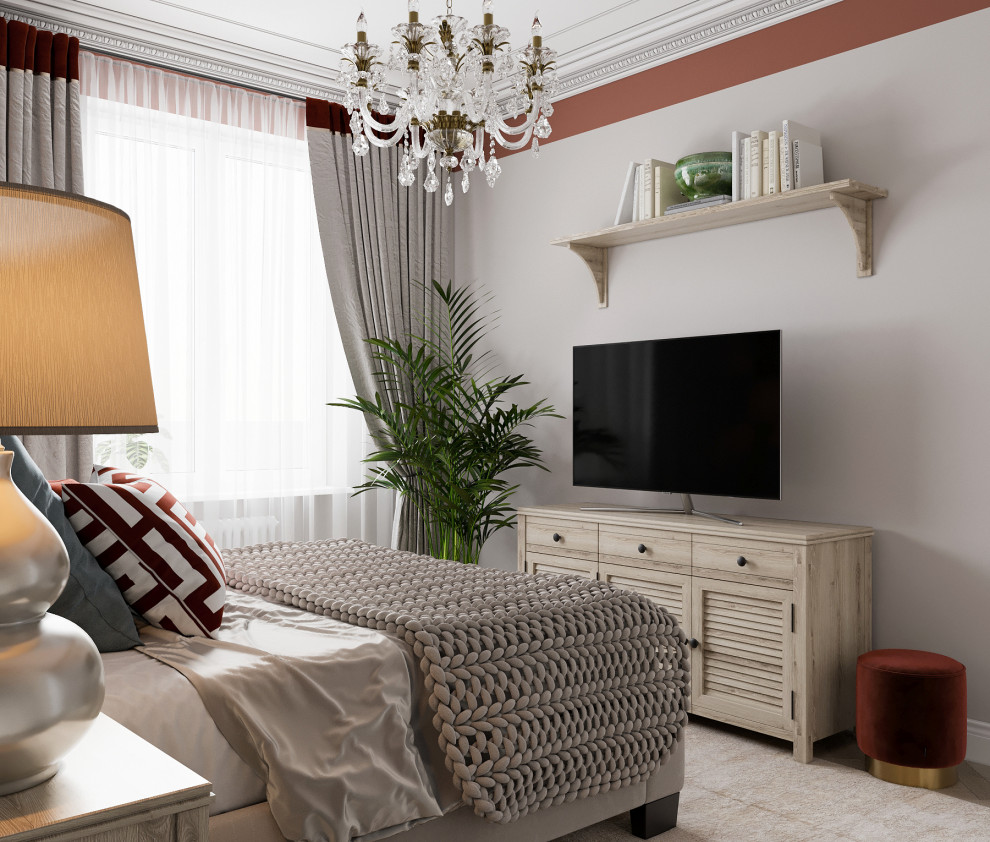 Элегантный интерьер в сталинке