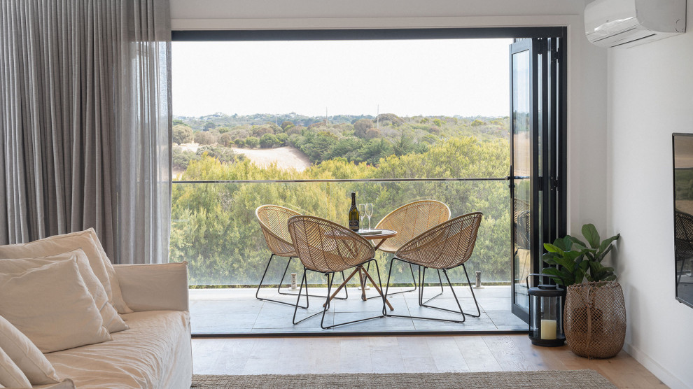 Inspiration for a contemporary living room in Other.